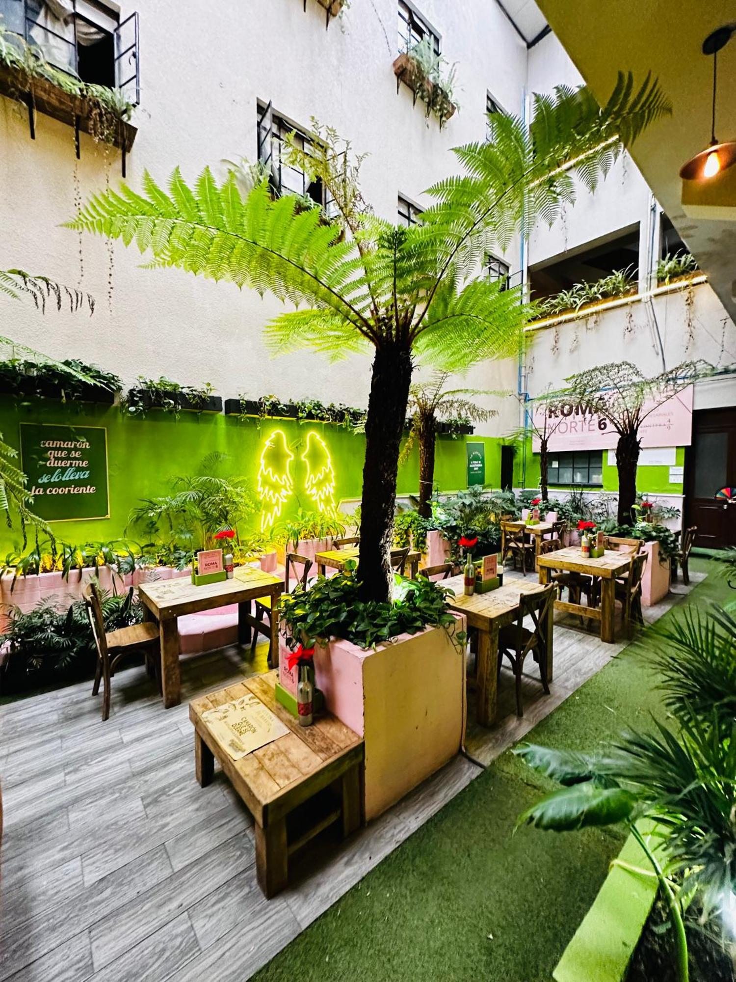 Frontera 49 Roma Norte Hostal Мексико Сити Екстериор снимка