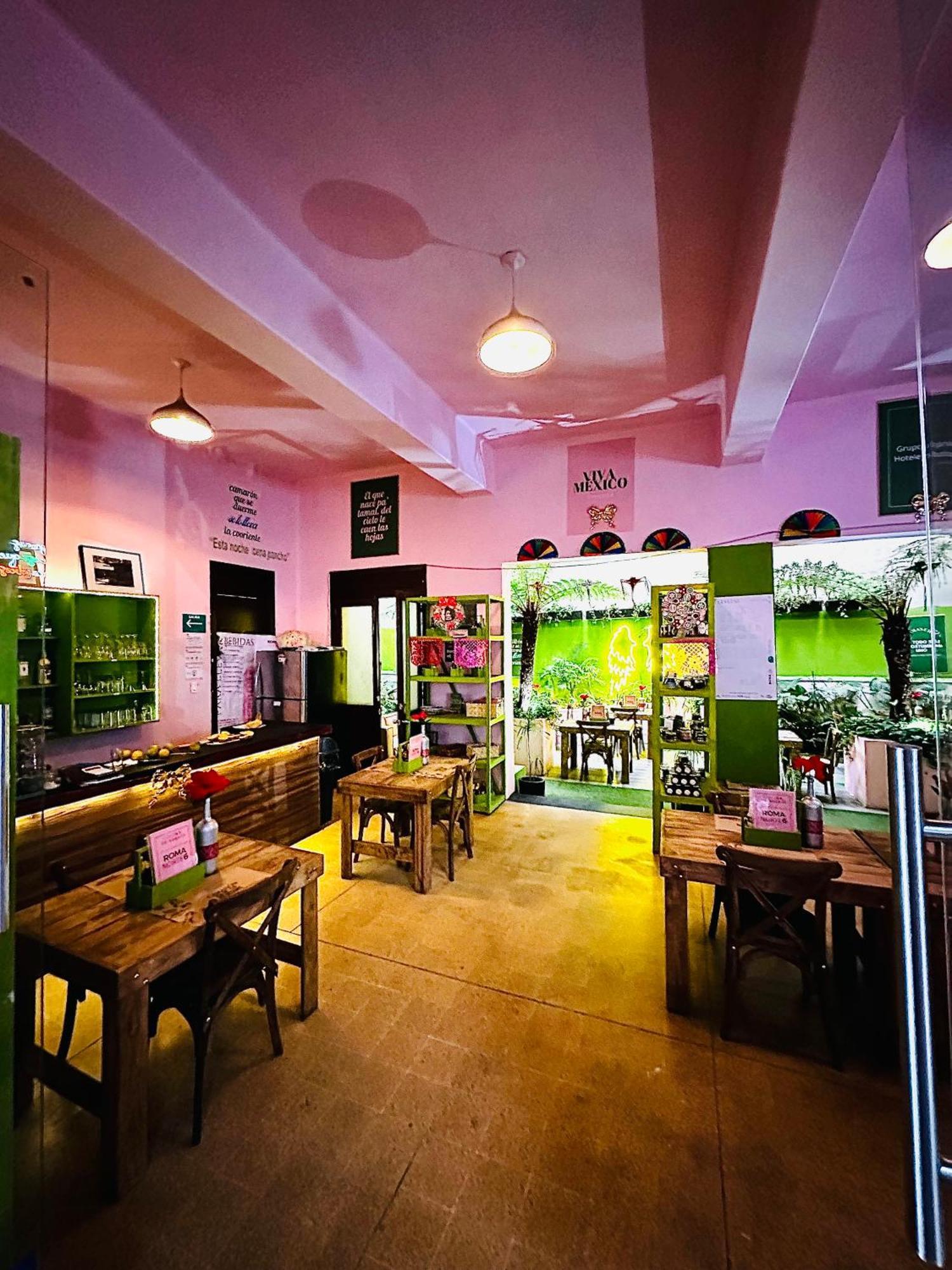 Frontera 49 Roma Norte Hostal Мексико Сити Екстериор снимка