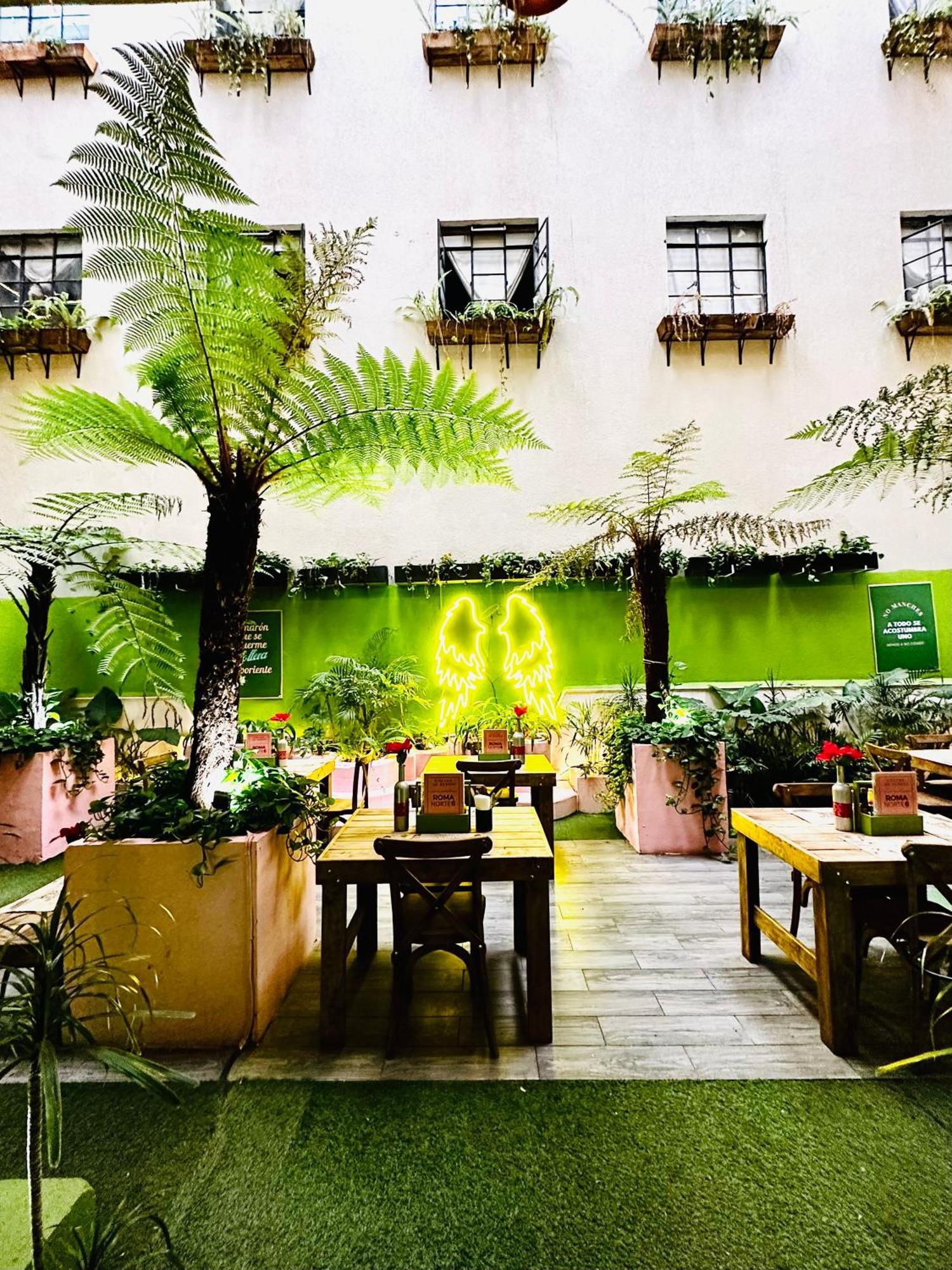 Frontera 49 Roma Norte Hostal Мексико Сити Екстериор снимка